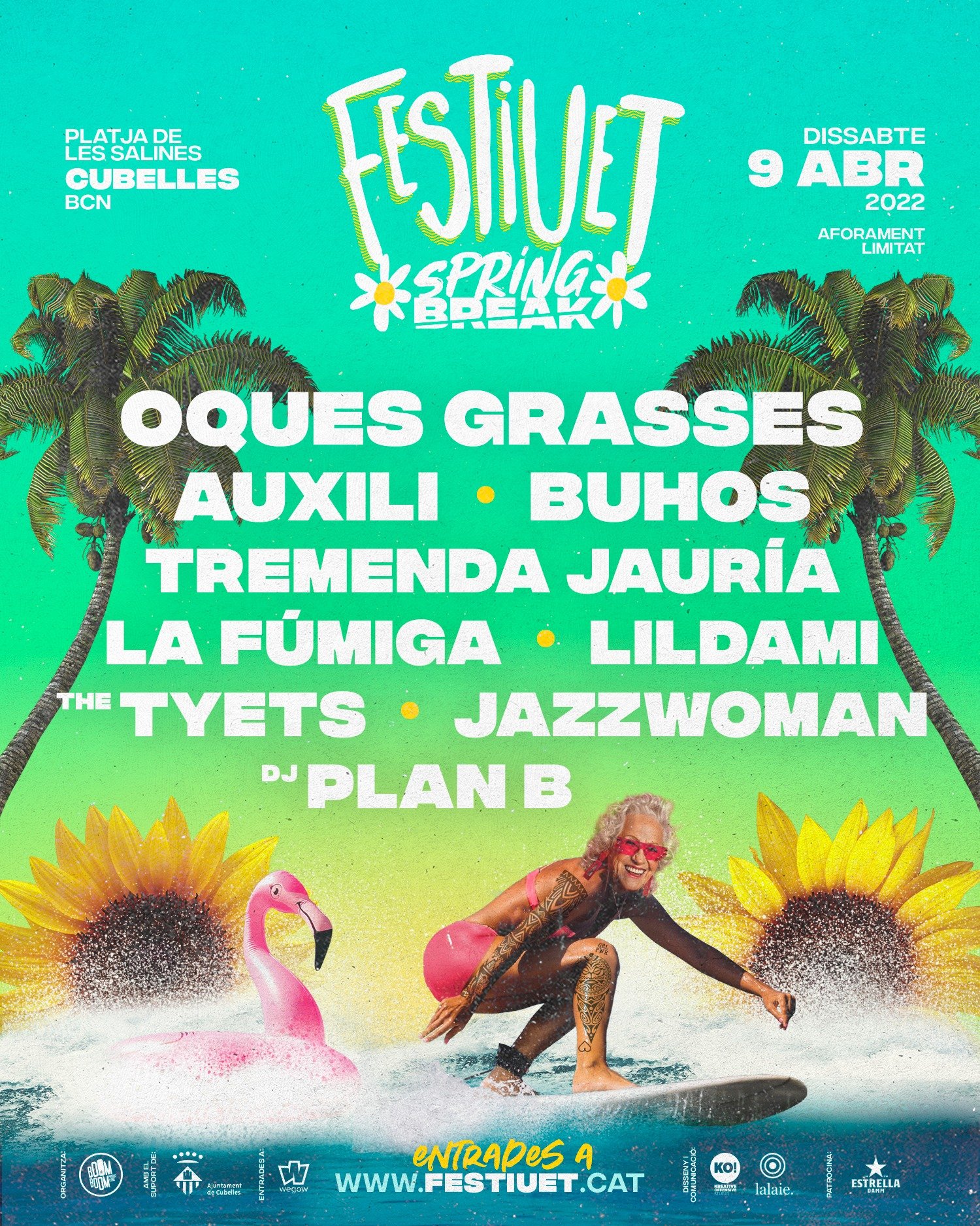 Festiuet Spring Break Cartel Entradas Horarios Y Hoteles